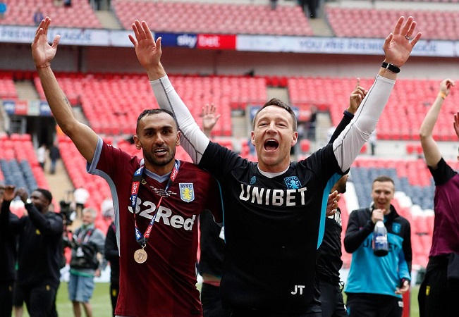 Đánh bại Lampard ở trận đấu đắt giá nhất hành tinh, Terry cùng Aston Villa thăng hạng Ngoại hạng Anh