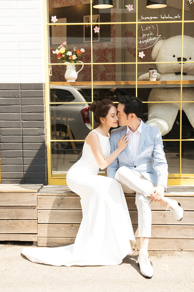 Cận ngày trọng đại, Dương Khắc Linh - Ngọc Duyên tung trọn bộ ảnh cưới lãng mạn tại Hàn Quốc