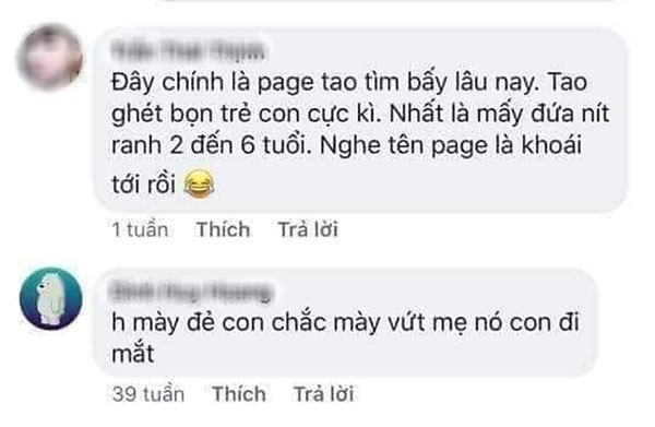 Xuất hiện hội nhóm kêu gọi ghét bỏ trẻ em, đáng chú ý có cả cô giáo mầm non đăng bài mang tính thù ghét