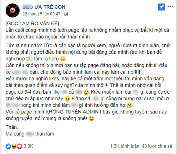 Xuất hiện hội nhóm kêu gọi ghét bỏ trẻ em, đáng chú ý có cả cô giáo mầm non đăng bài mang tính thù ghét