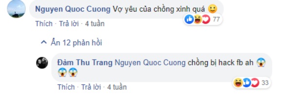 Thì ra từ lâu Cường Đô La đã ngầm thừa nhận Đàm Thu Trang có thai mà không ai để ý Thì ra từ lâu Cường Đô La đã ngầm thừa nhận Đàm Thu Trang có thai mà không ai để ý