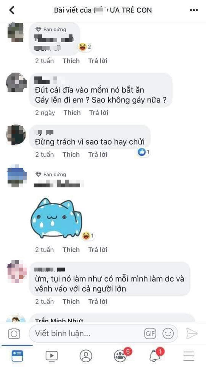 CĐM kêu gọi report fanpage 45k like trên Facebook có nội dung kỳ thị, lăng mạ trẻ em