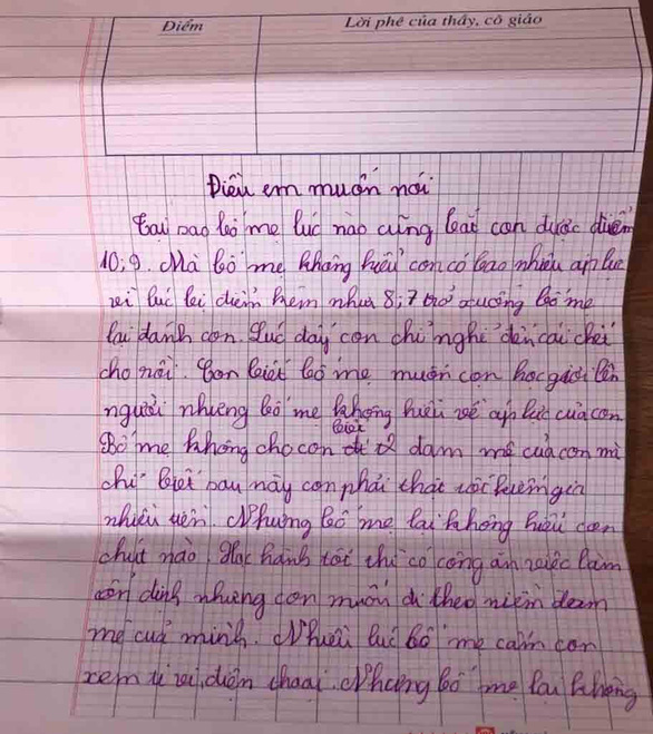 Mưa điểm 10, học sinh giỏi: Vì sao?