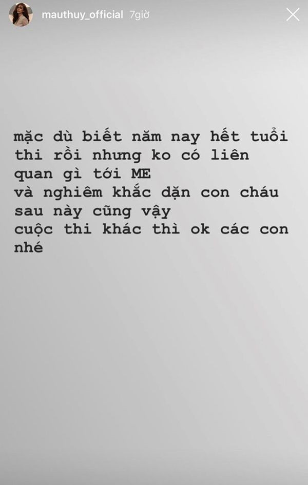 Mâu Thủy vạch trần sự thật chuyện mất suất thi Miss Earth, ám chỉ Phương Khánh chi bạo đi thi