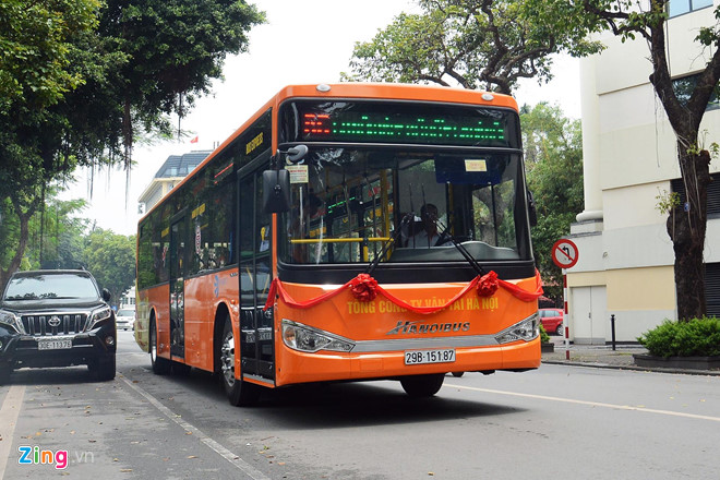 Hà Nội có thêm tuyến xe buýt chất lượng cao Hà Đông - Nội Bài