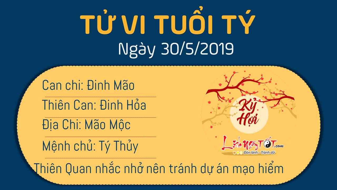 Tử vi Thứ 5 ngày 30/5/2019 của 12 con giáp: Tý không nên mạo hiểm, Thân đếm tiền mỏi tay