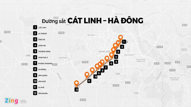 Không xin phép Quốc hội, Bộ GTVT tăng gấp đôi vốn đường sắt Cát Linh