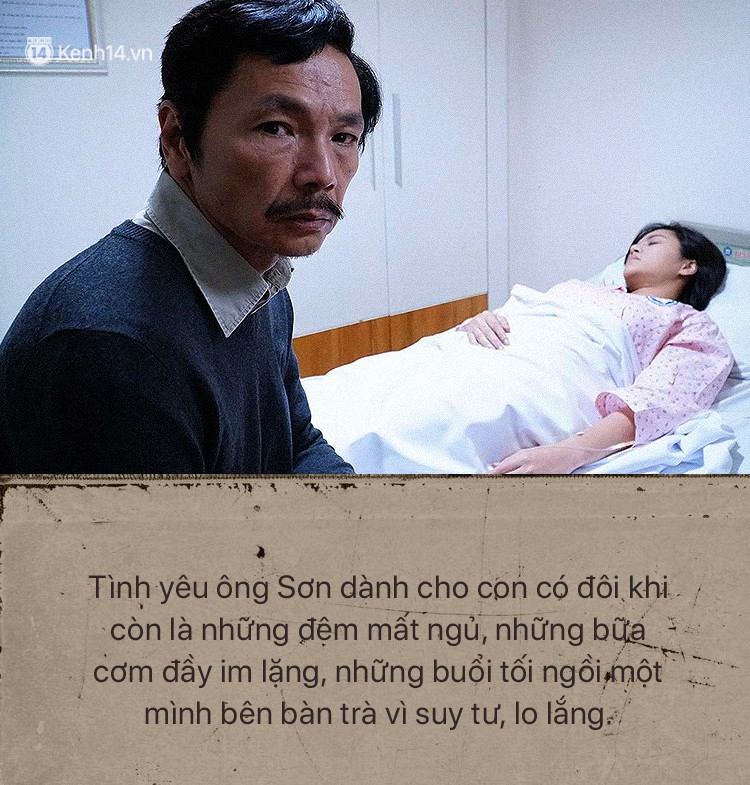 Ông Sơn (Về nhà đi con) chính là ví dụ điển hình cho câu: Bố có thể không hoàn hảo nhưng vĩnh viễn là người thương con nhất