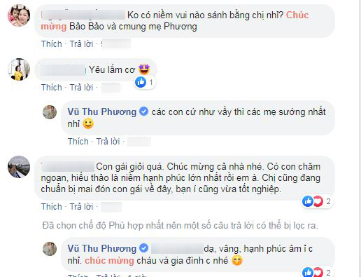 Thay chồng đến dự lễ tốt nghiệp của con gái riêng, Vũ Thu Phương tâm sự: Mấy đời bánh đúc có xương, đã làm dì ghẻ nên thương con chồng