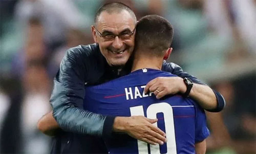 Sarri: Rất buồn vì Hazard chia tay Chelsea