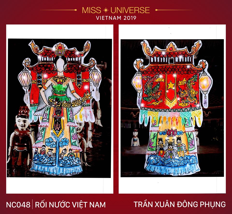 Bóng đá, ca trù, Bà Nà Hill tiếp tục gây sốt cuộc thi thiết kế quốc phục cho Hoàng Thùy tại Miss Universe 2019