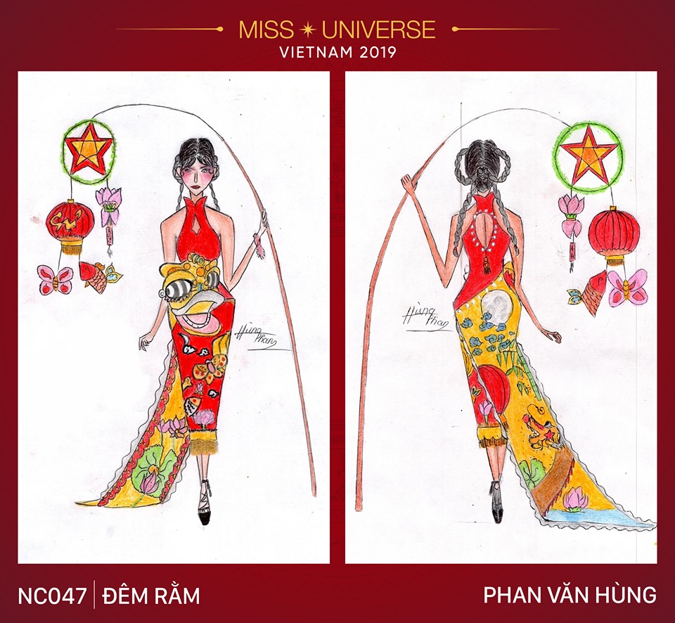 Bóng đá, ca trù, Bà Nà Hill tiếp tục gây sốt cuộc thi thiết kế quốc phục cho Hoàng Thùy tại Miss Universe 2019