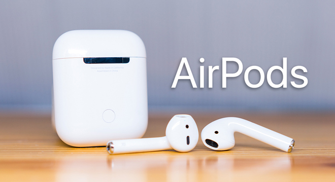 Tai nghe không dây Apple AirPods 2 sẽ ra mắt vào đầu năm tới