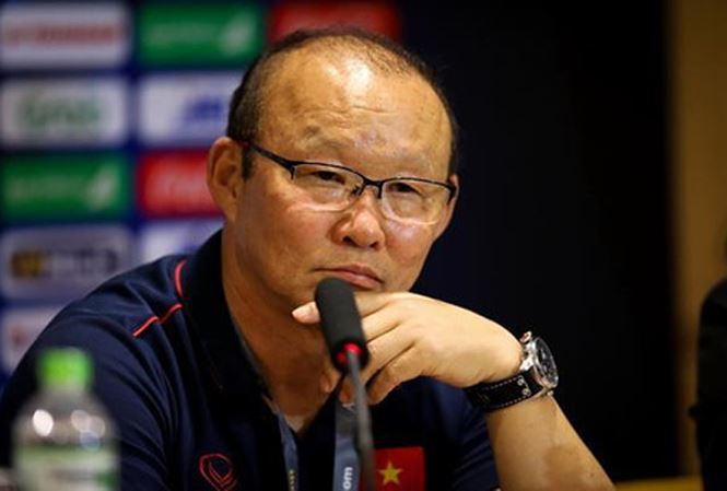 HLV Park Hang Seo. Ảnh: Zing
