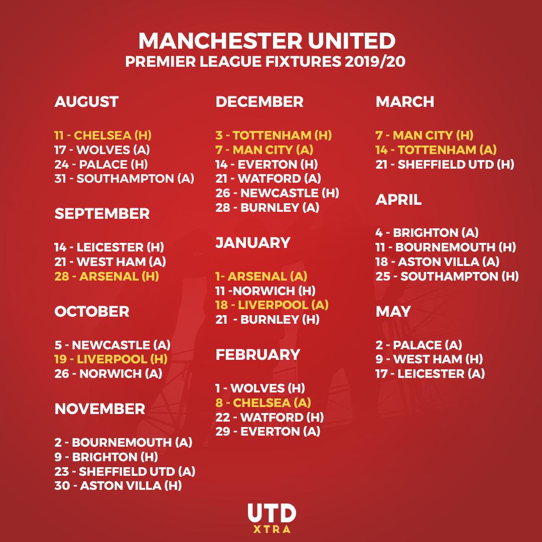 Ngoại hạng Anh 2019-2020: MU đại chiến Chelsea ngay ở vòng 1 - 1 Ngoại hạng Anh 2019-2020: MU đại chiến Chelsea ngay ở vòng 1 - 1