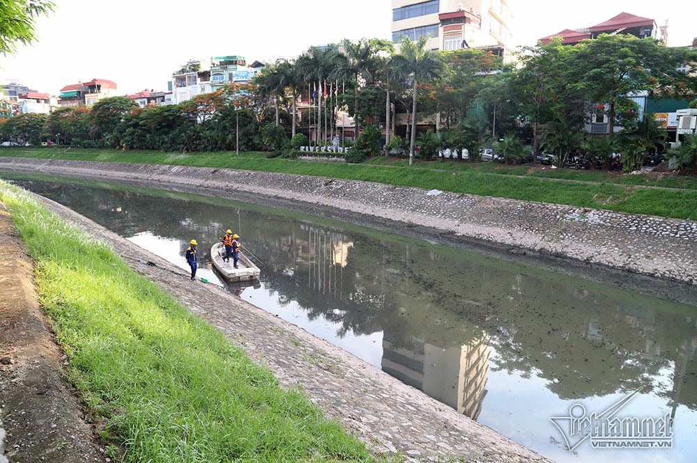 Chủ tịch Hà Nội kiểm tra nước sông Tô Lịch bằng công nghệ châu Âu - 8 Chủ tịch Hà Nội kiểm tra nước sông Tô Lịch bằng công nghệ châu Âu - 8