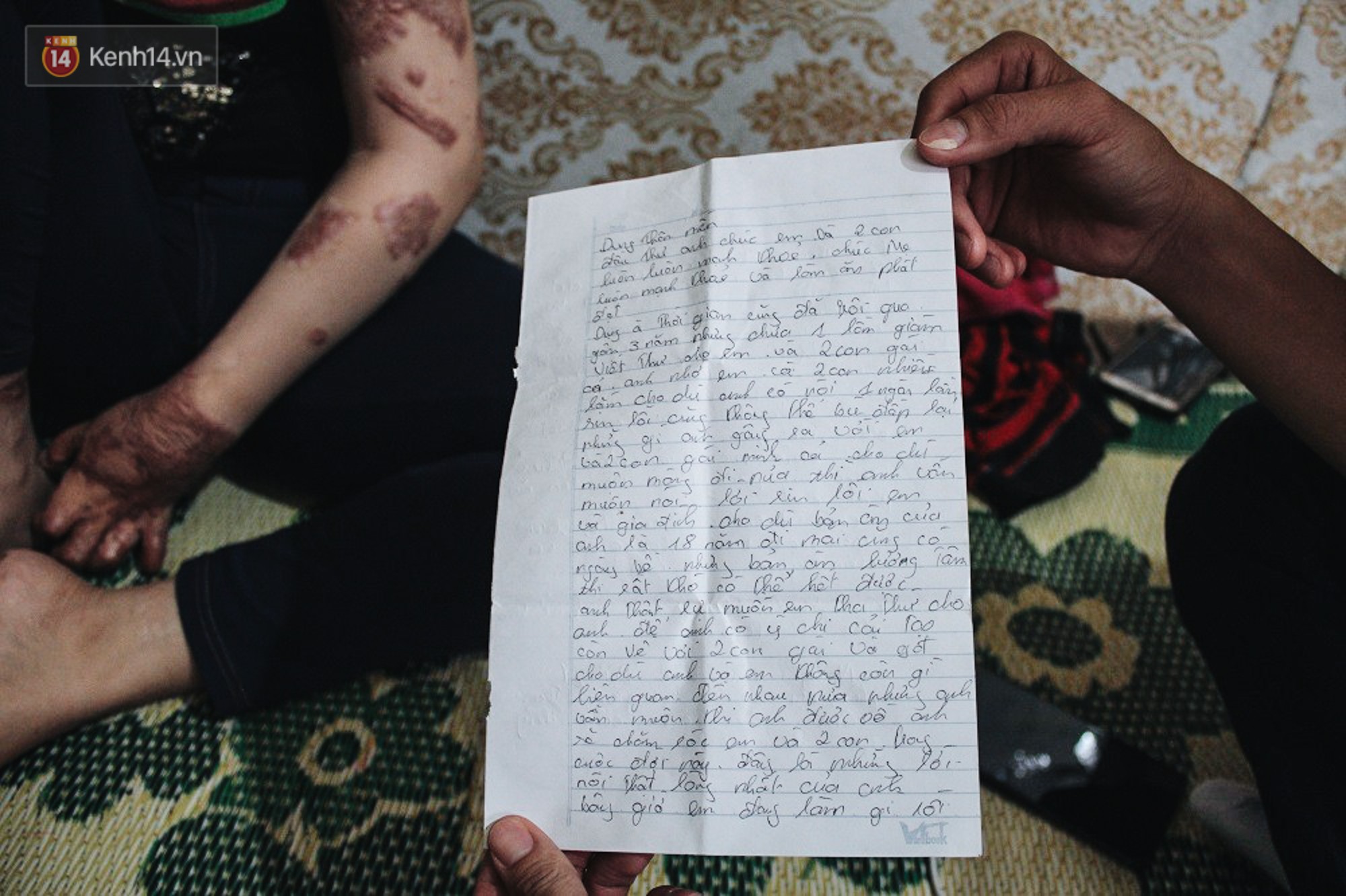 Bức thư Thành gửi Dung cách đây mấy tháng.