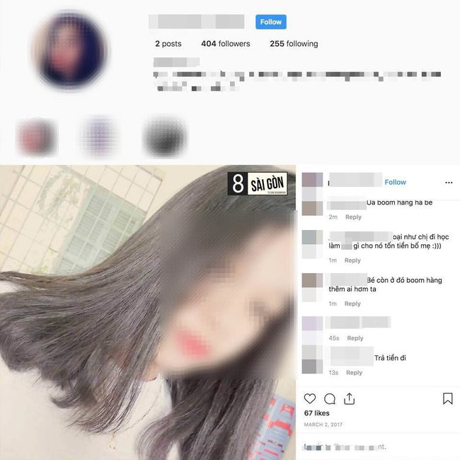 Tài khoản cá nhân của cô gái trên MXH đã được dân mạng tìm ra.