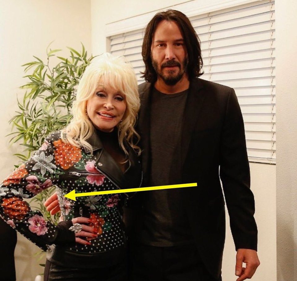 Cách ứng xử của Keanu Reeves thật đáng để khen ngợi.