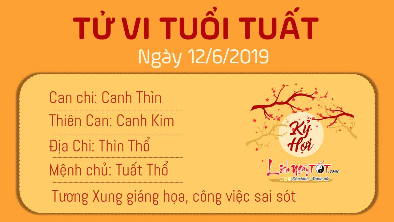 Tử vi thứ 4 ngày 12/6/2019 của 12 con giáp: Tuất gặp sai sót, Thân có quý nhân phù trợ - 10 Tử vi thứ 4 ngày 12/6/2019 của 12 con giáp: Tuất gặp sai sót, Thân có quý nhân phù trợ - 10