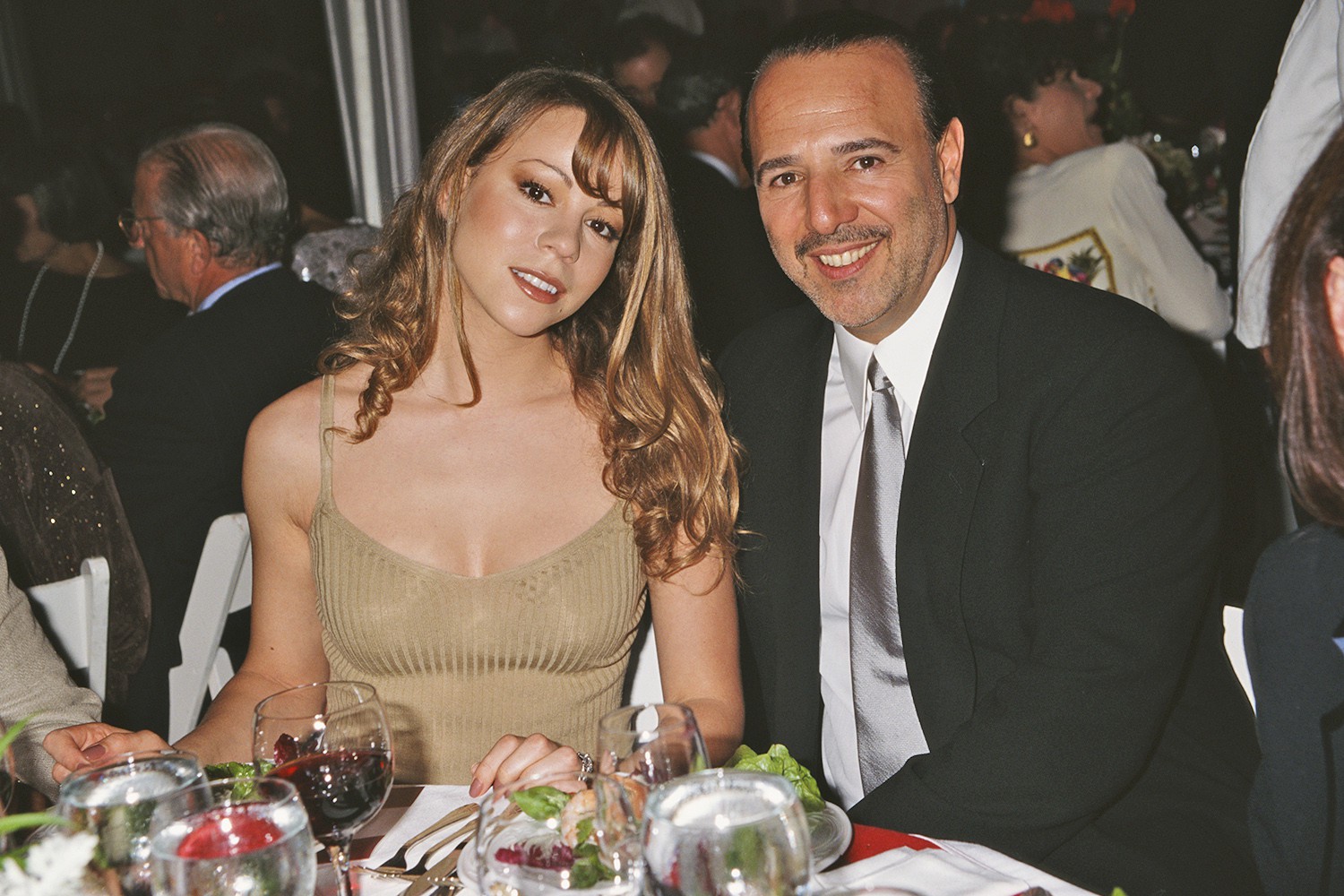 Mariah Carey cùng người chồng đầu tiên Tommy Mottola