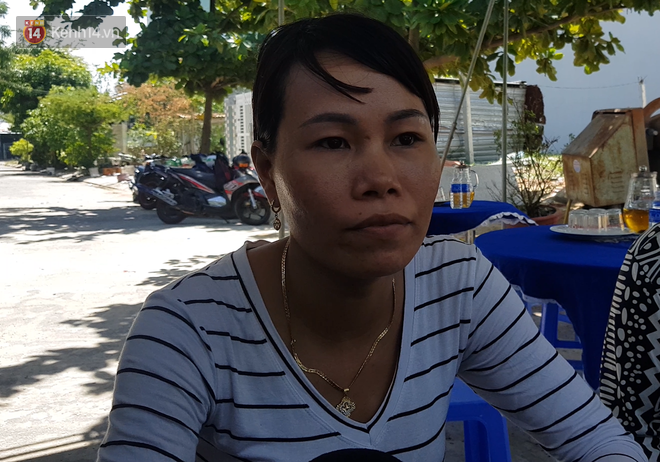 Chị Châu đau đớn trước cái chết tức tưởi của con gái.