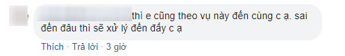 Người mẹ còn khẳng định sẽ để công an giải quyết. (Ảnh chụp màn hình)