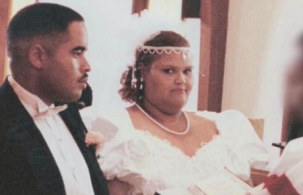 Ảnh cưới của Milla và Clark.