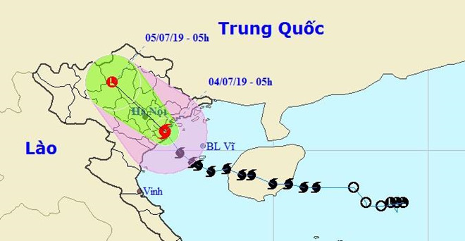 Bão số 2 suy yếu thành áp thấp nhiệt đới, mưa giảm dần - 2