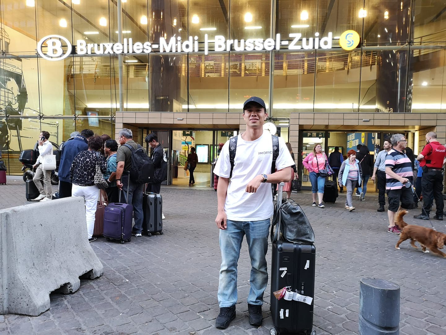 Bức ảnh chụp Công Phượng này đã giúp STVV có thêm 20.000 lượt theo dõi trên fanpage. Ảnh: STVV.