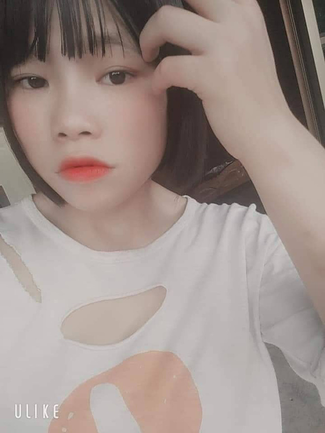 Hình ảnh Huệ trước khi mất tích.