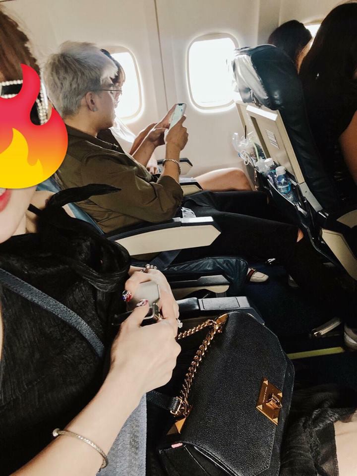 Tuy chưa một lần thừa nhận nhưng những khoảnh khắc cả hai bị bắt gặp đi chơi chung, tham gia lễ hội Songkran,... dường như lại chứng minh điều ngược lại. Hình ảnh cả hai cùng đáp chuyến bay tới Côn Đảo được một hành khách bắt gặp và nhanh chóng ghi lại.