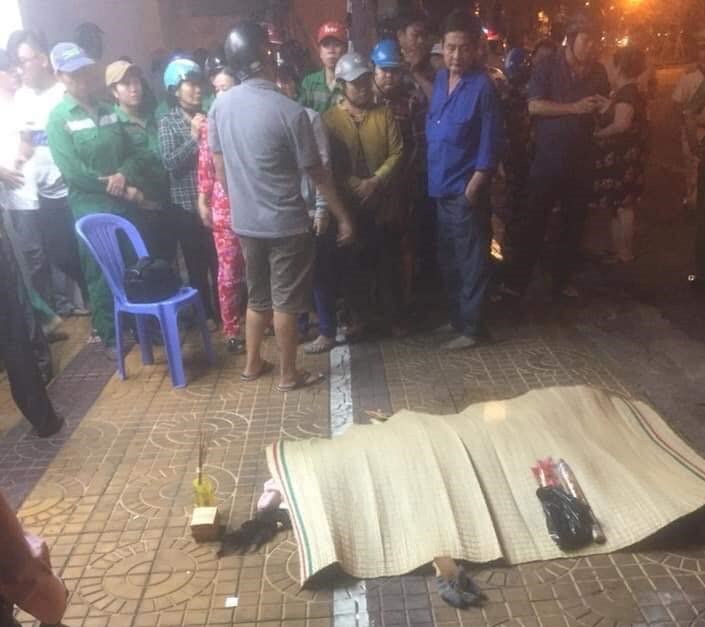 Vụ việc khiến cho nữ lao công đang quét rác tử vong.