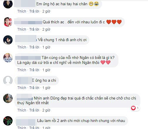 Dân mạng mong Trung Dũng và Thúy Ngân thành đôi.