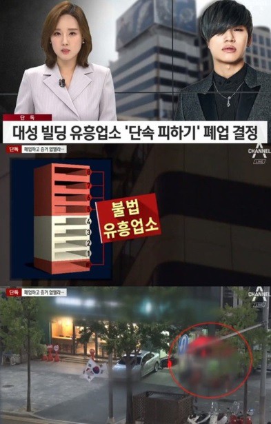 Tòa nhà thuộc quyền sở hữu của Daesung bị tiến hành điều tra vì nghi cho phép hoạt động phi pháp