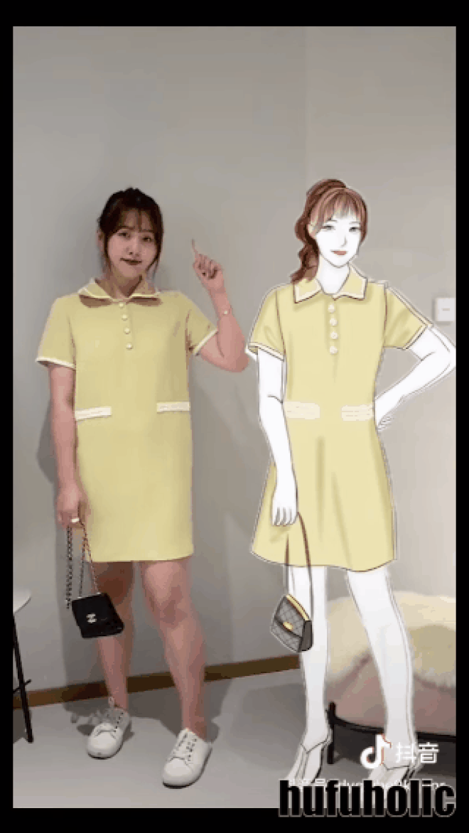 Năng động hơn chút xíu còn có váy suông - bạn thân của những cô bụng mỡ. Kiểu váy này thực ra khá dễ tính và hợp với nhiều loại giày nhưng để năng động nhất có thể, bạn cứ mix với sneaker trắng là yên tâm không thể sai được.