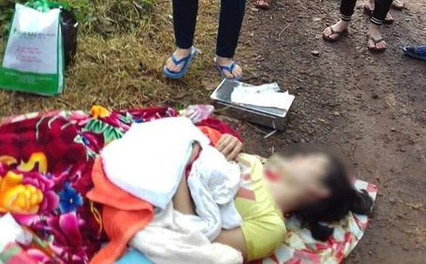 Sản phụ sinh non bị bỏ rơi giữa đường.