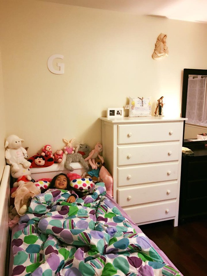 Phòng ngủ của con gái Hồng Ngọc. 