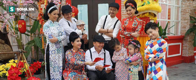 Gia đình 3 thế hệ của nhà Hứa Minh Đạt.