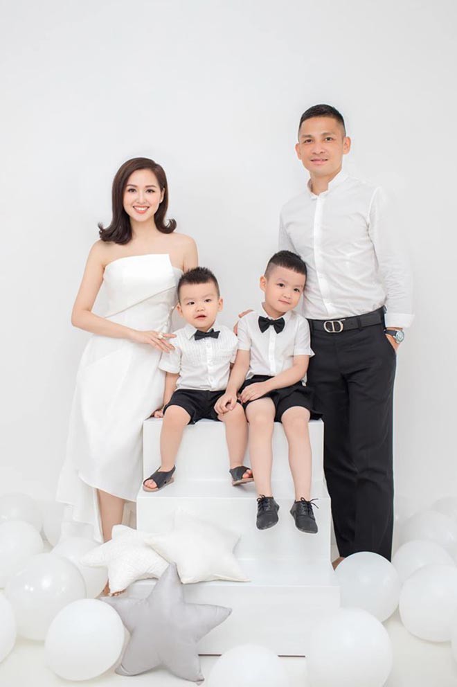 Sau 4 năm sống kín tiếng, hiện tại Tâm Tít đã là bà mẹ của 2 cậu con trai kháu khỉnh.