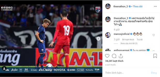 Theerathon Bunmathan gửi lời xin lỗi tới các fan.