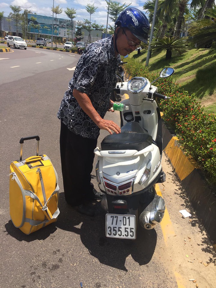 Hình ảnh này khiến nhiều người bất giác nhớ đến cha mình.