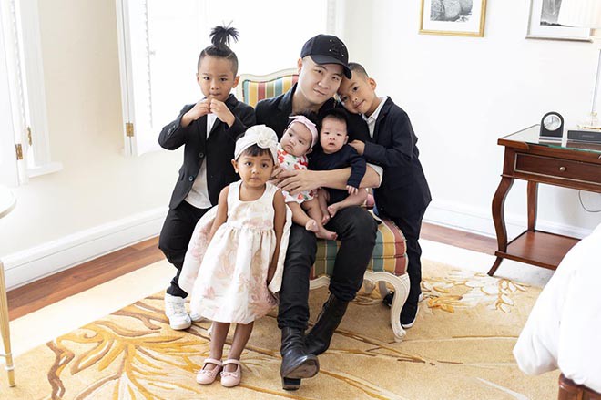 Tổ ấm hạnh phúc của Đỗ Mạnh Cường.