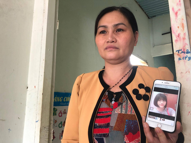 Bà Huê khẩn thiết mong cơ quan chức năng giúp mình sớm được tìm con gái.