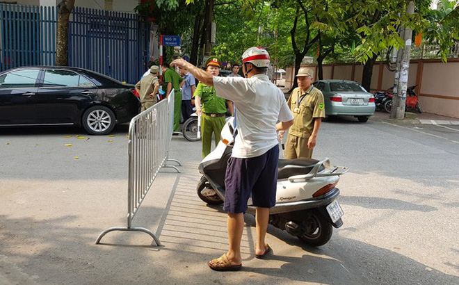 Cơ quan chức năng tiến hành bảo vệ hiện trường.