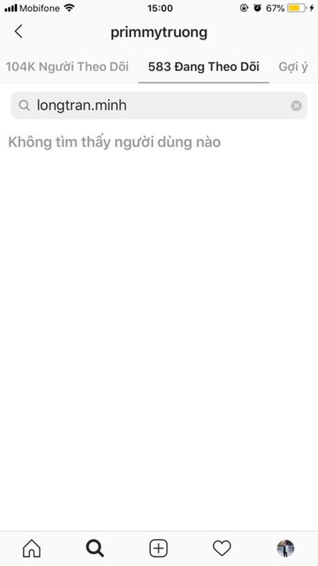 Huỷ follow bạn trai tin đồn, chuyện gì đang xảy ra thế Primmy ơi?