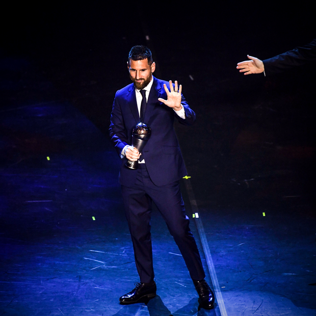 Anh đã có trong tay danh hiệu Cầu thủ xuất sắc nhất năm lần thứ 6 trong sự nghiệp.