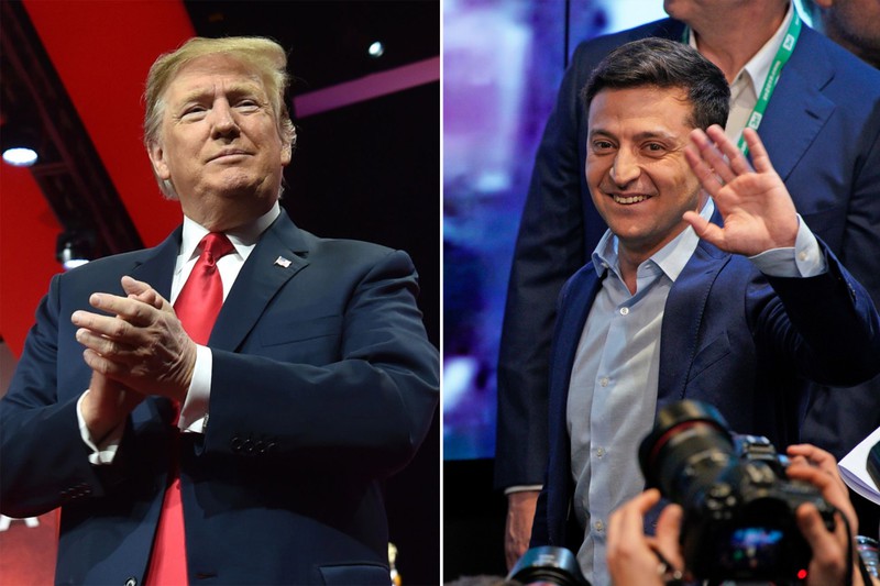 Tổng thống Trump và Tổng thống Zelenskiy. Ảnh: GETTY IMAGES