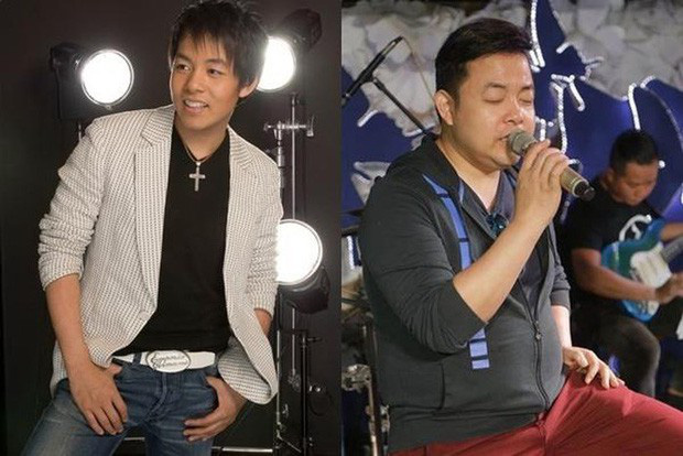 So sánh hình ảnh Quang Lê ngày ấy và bây giờ có thể thấy rõ sự khác biệt.