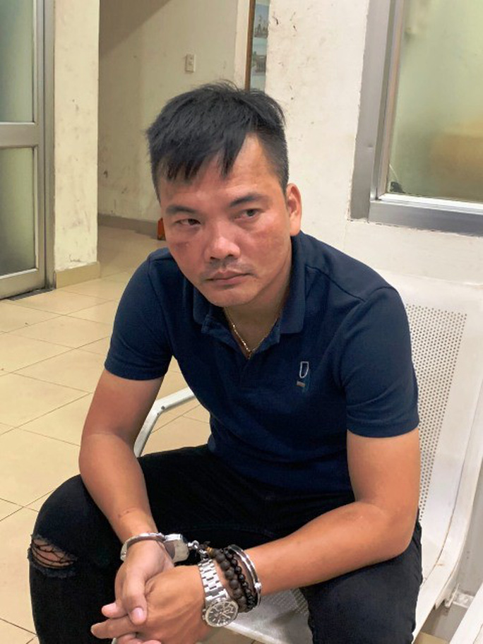 Ông Võ Anh Kiệt tại công an